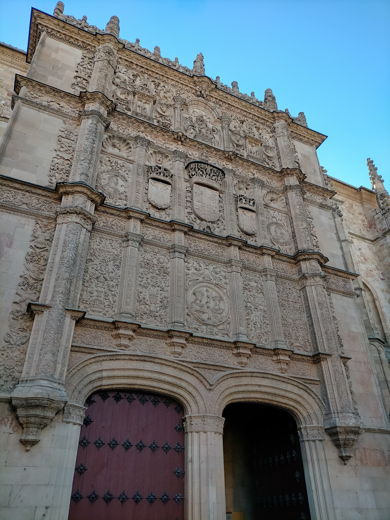 Fachada de la Universidad de Salamanca